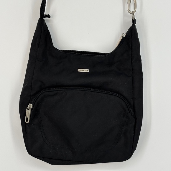 Travelon Womens Travel Crossbody Purse Bag Bag Anti-Theft Zips Adjustable Strap - Picture 1 of 8